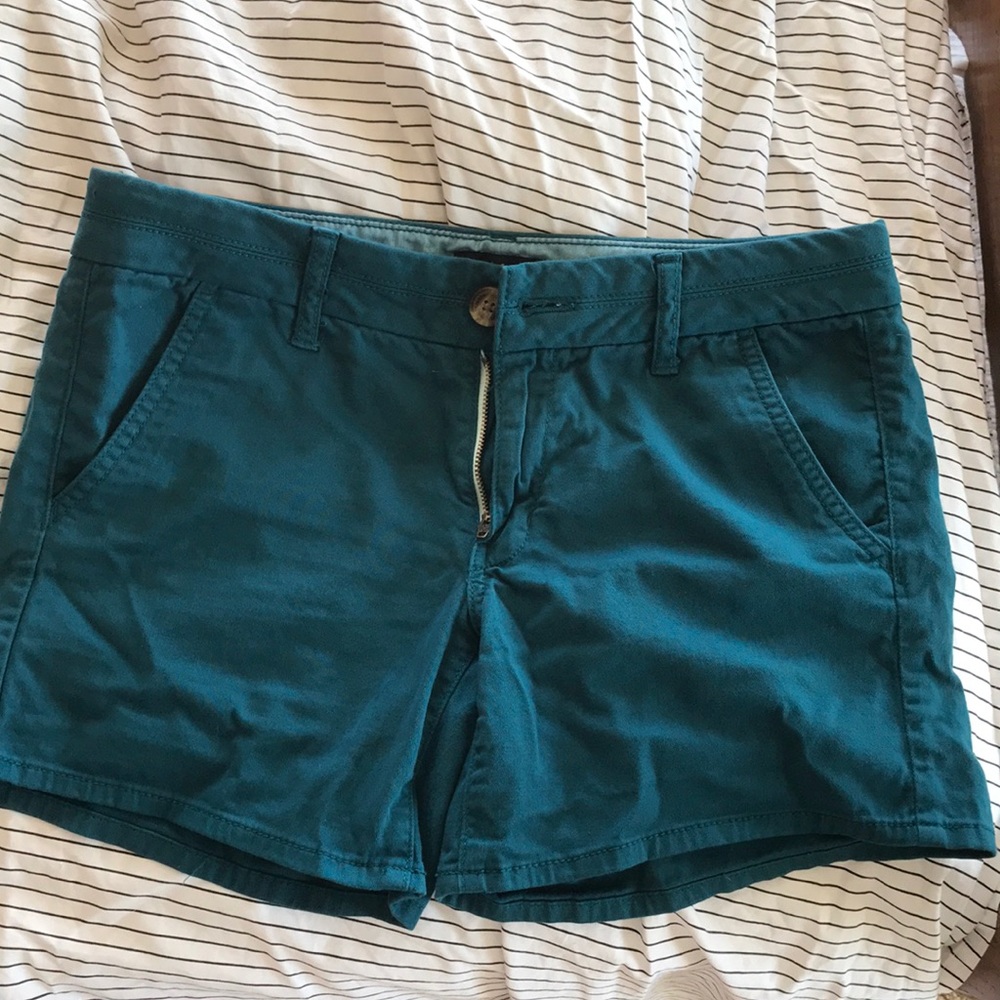 American Eagle Midi-Stretch Shorts